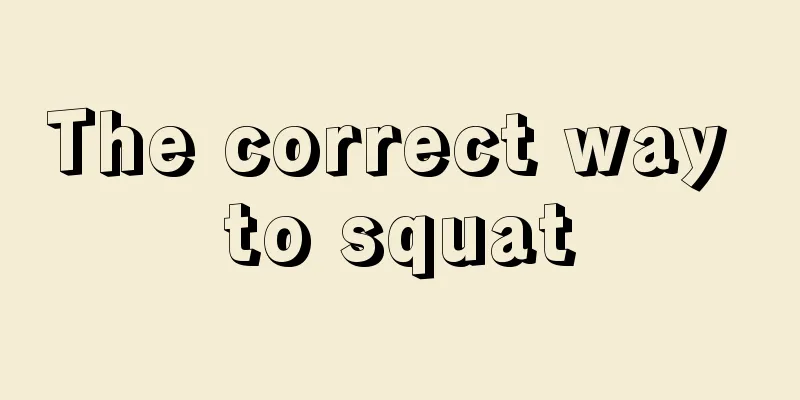 The correct way to squat