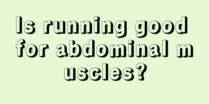 Is running good for abdominal muscles?