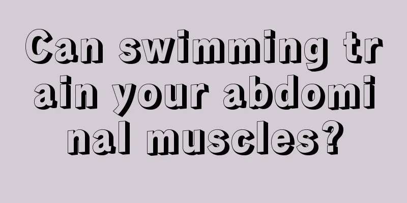 Can swimming train your abdominal muscles?