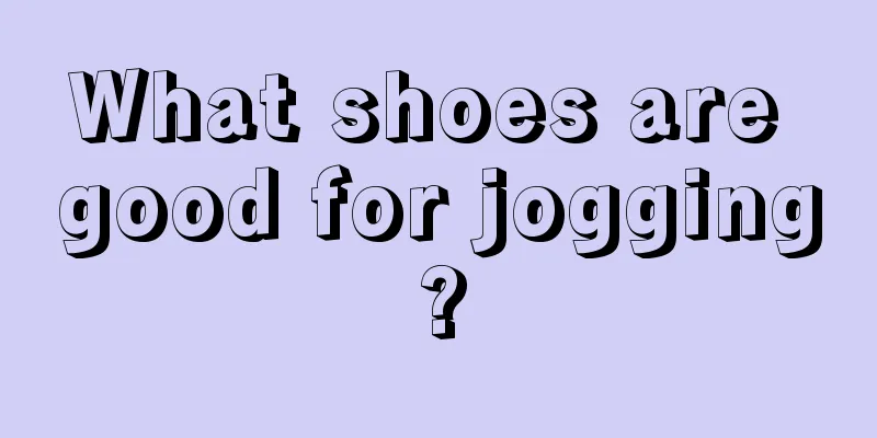 What shoes are good for jogging?