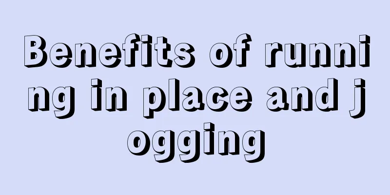 Benefits of running in place and jogging