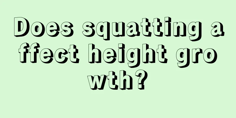 Does squatting affect height growth?