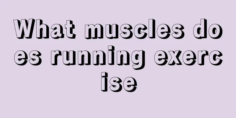 What muscles does running exercise