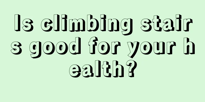 Is climbing stairs good for your health?