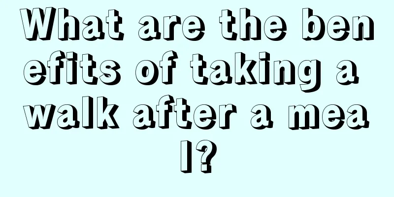 What are the benefits of taking a walk after a meal?