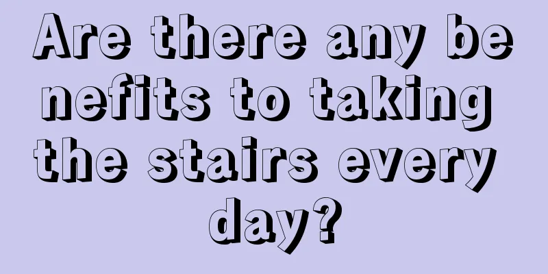 Are there any benefits to taking the stairs every day?