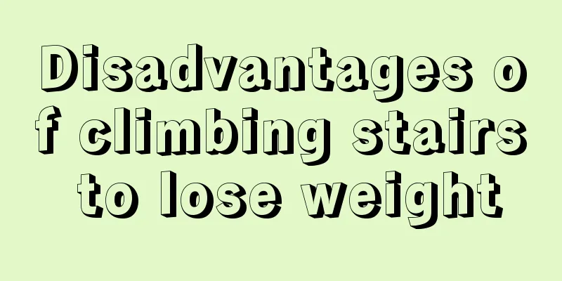 Disadvantages of climbing stairs to lose weight