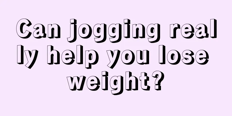 Can jogging really help you lose weight?