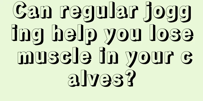 Can regular jogging help you lose muscle in your calves?