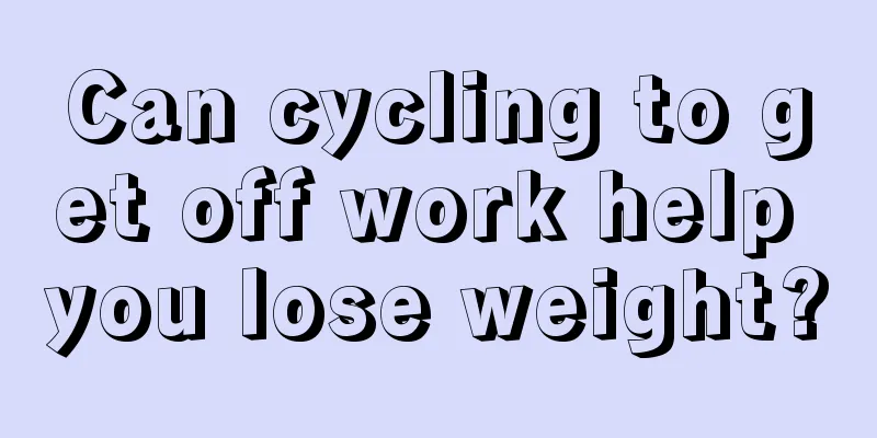 Can cycling to get off work help you lose weight?