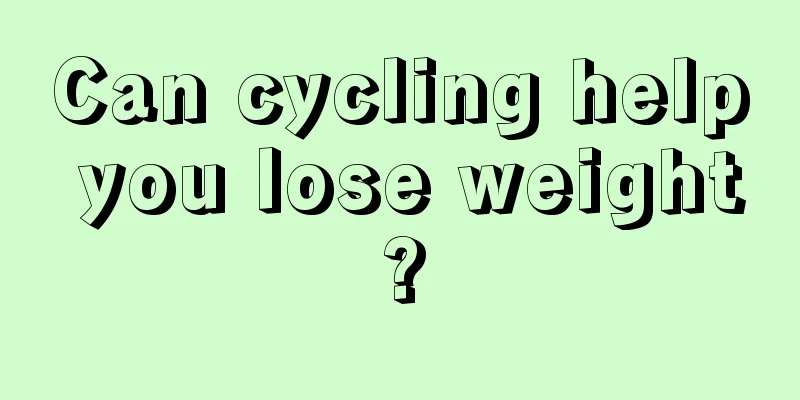 Can cycling help you lose weight?