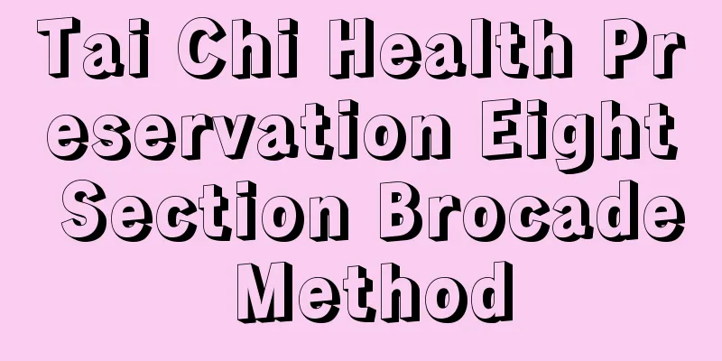 Tai Chi Health Preservation Eight Section Brocade Method