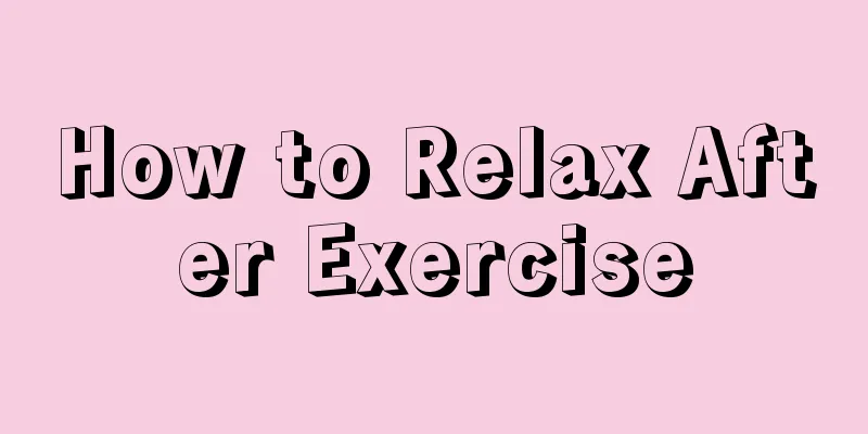 How to Relax After Exercise