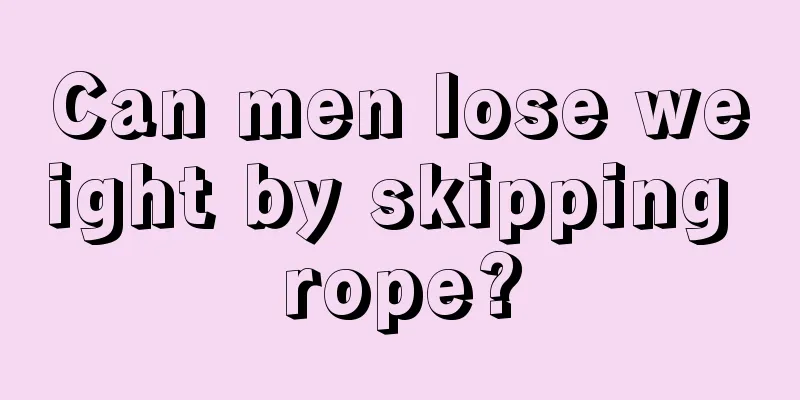 Can men lose weight by skipping rope?