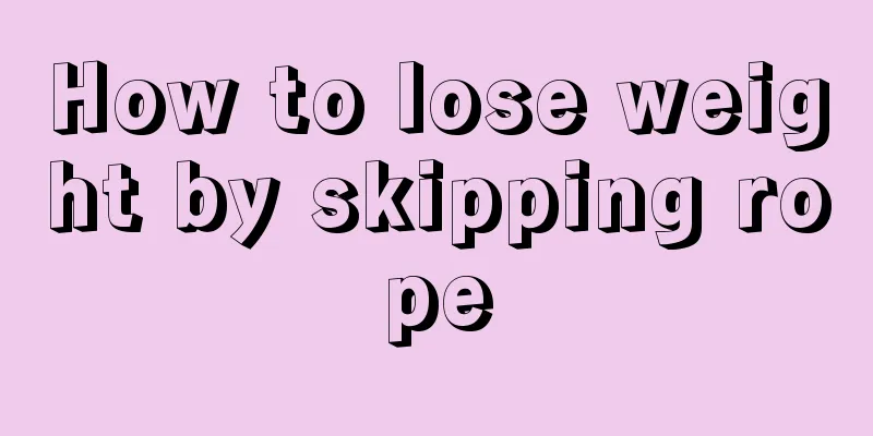 How to lose weight by skipping rope