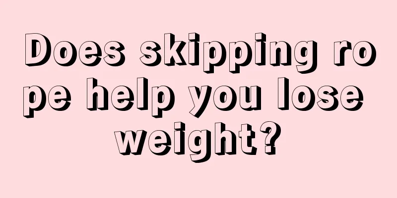 Does skipping rope help you lose weight?