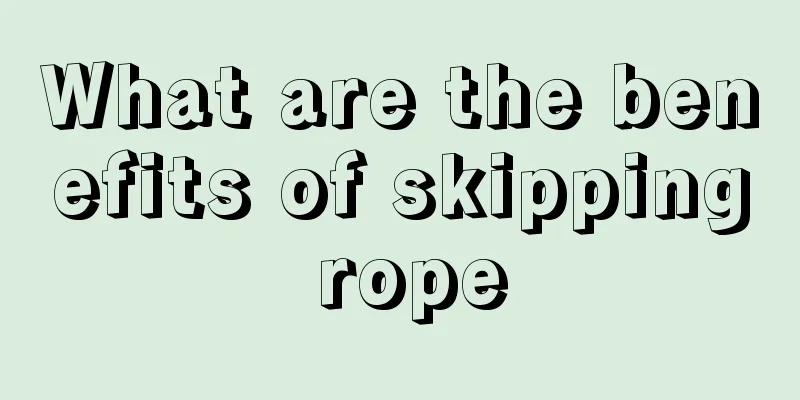 What are the benefits of skipping rope