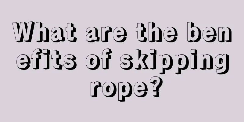 What are the benefits of skipping rope?