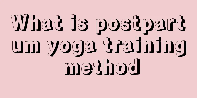 What is postpartum yoga training method