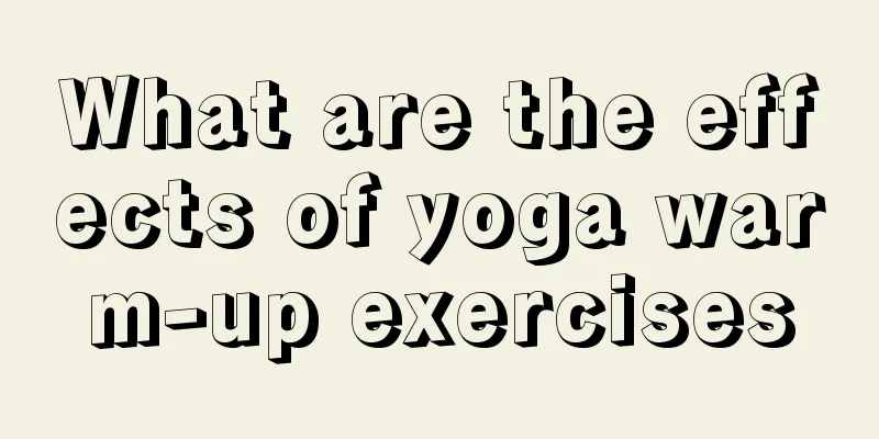 What are the effects of yoga warm-up exercises