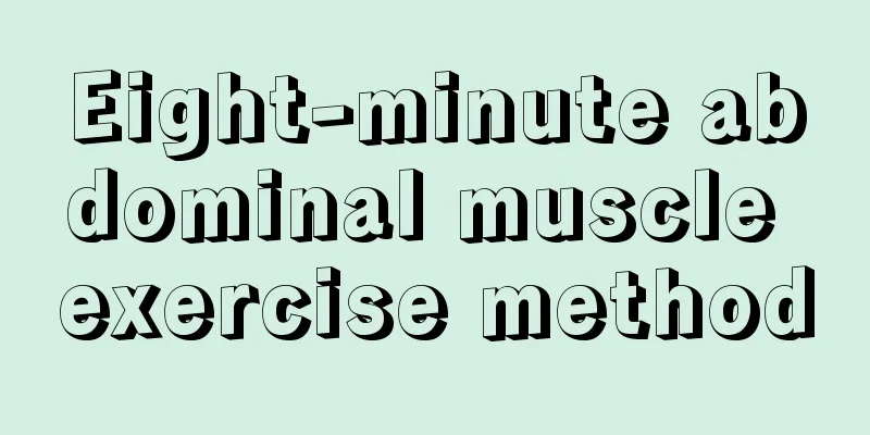 Eight-minute abdominal muscle exercise method