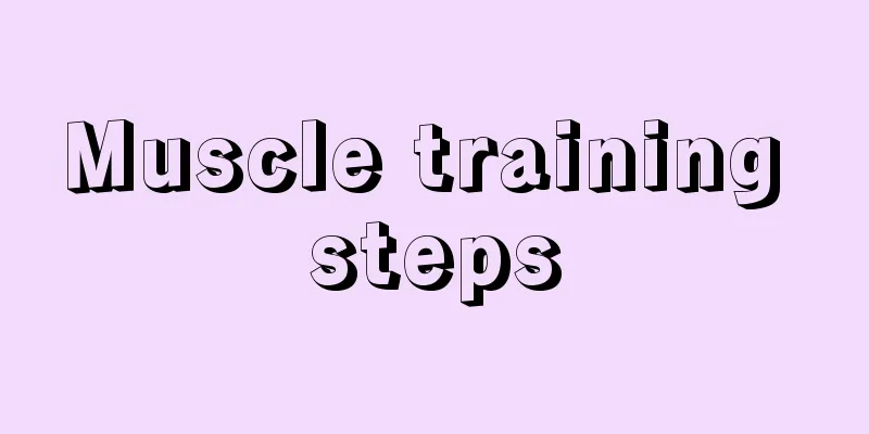 Muscle training steps