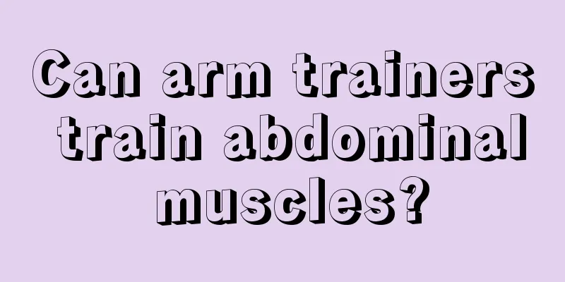 Can arm trainers train abdominal muscles?