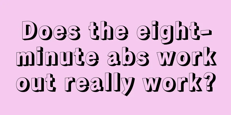 Does the eight-minute abs workout really work?