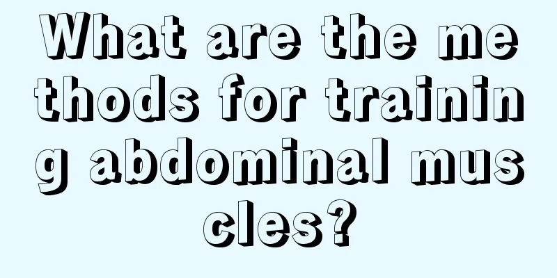 What are the methods for training abdominal muscles?