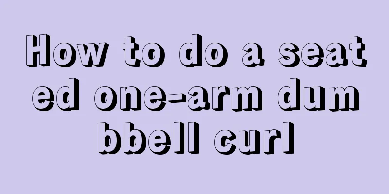 How to do a seated one-arm dumbbell curl