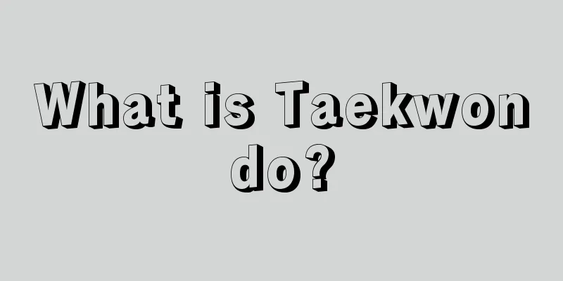 What is Taekwondo?