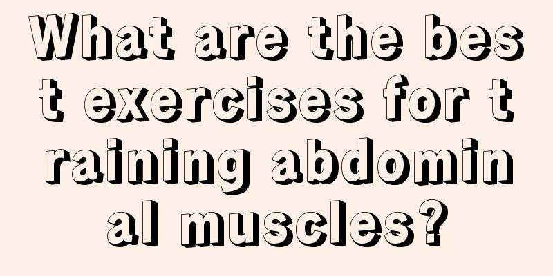 What are the best exercises for training abdominal muscles?