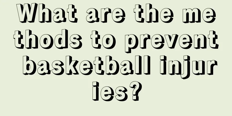 What are the methods to prevent basketball injuries?