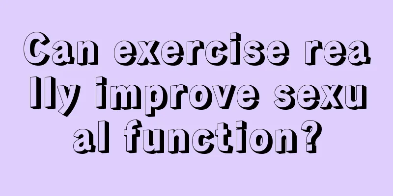 Can exercise really improve sexual function?