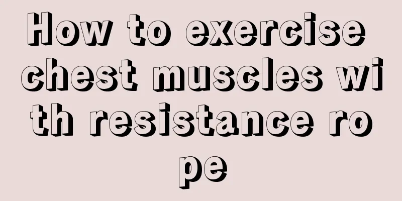 How to exercise chest muscles with resistance rope