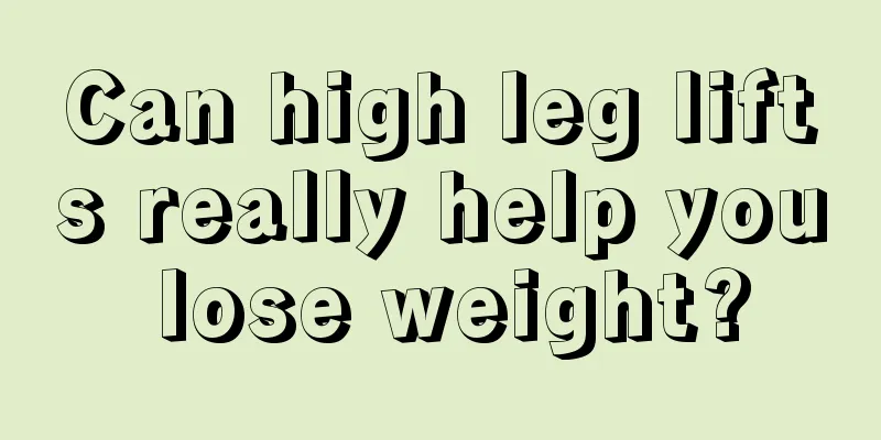 Can high leg lifts really help you lose weight?