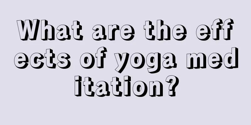 What are the effects of yoga meditation?