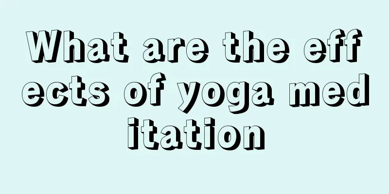 What are the effects of yoga meditation