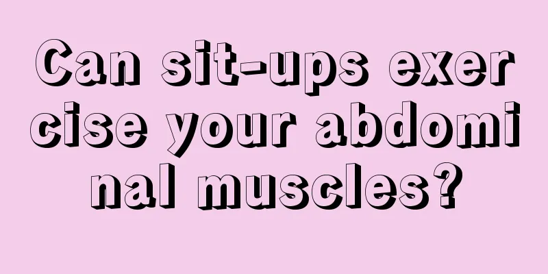 Can sit-ups exercise your abdominal muscles?