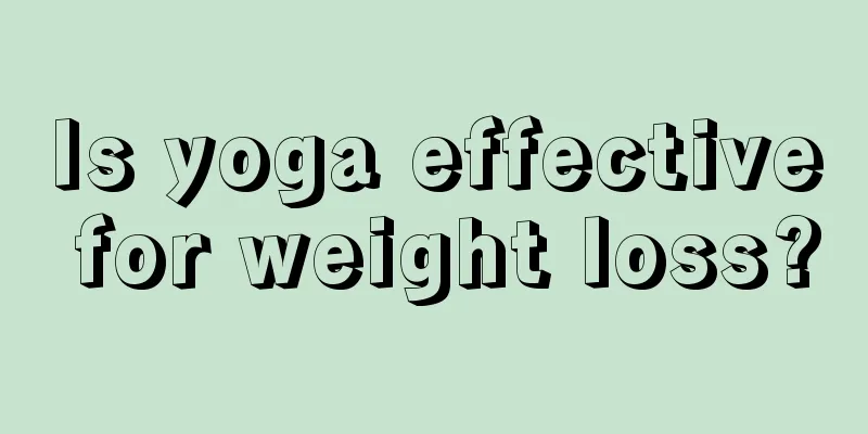 Is yoga effective for weight loss?