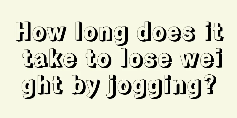 How long does it take to lose weight by jogging?