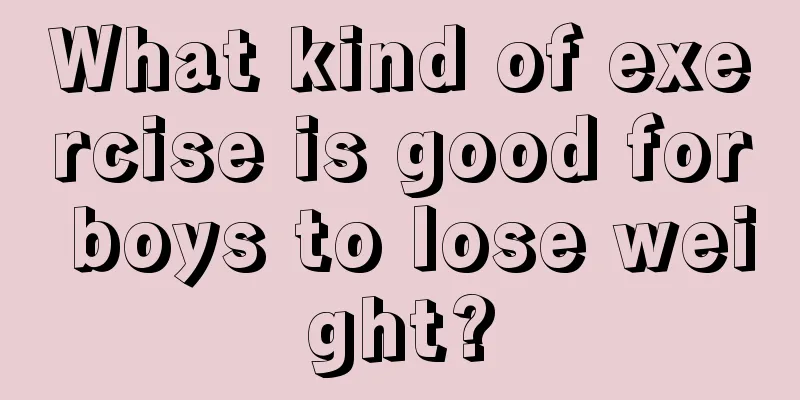 What kind of exercise is good for boys to lose weight?