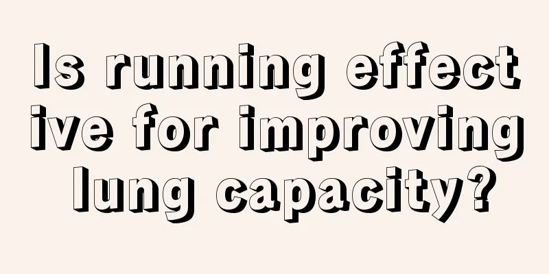 Is running effective for improving lung capacity?