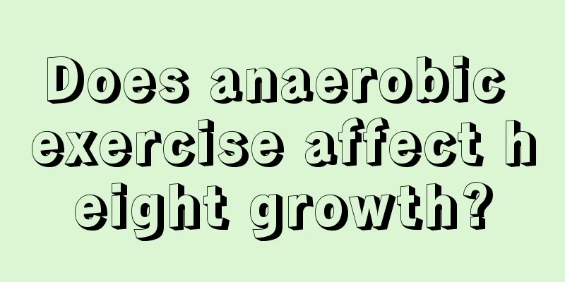 Does anaerobic exercise affect height growth?