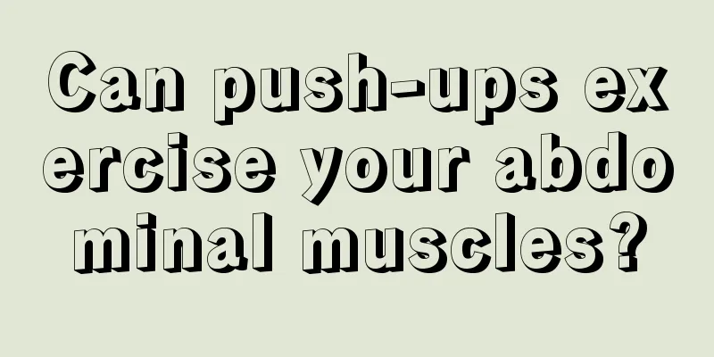 Can push-ups exercise your abdominal muscles?