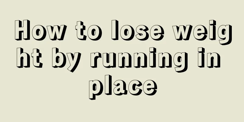 How to lose weight by running in place