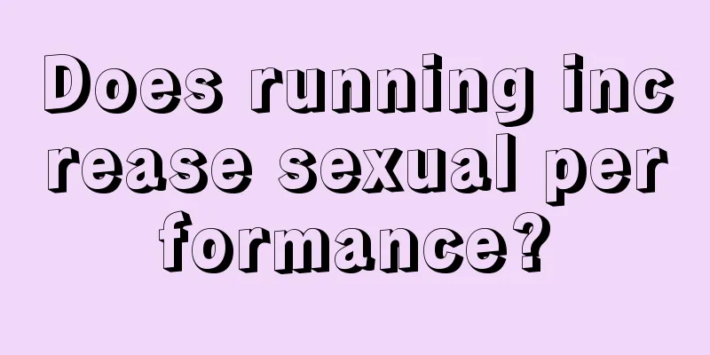 Does running increase sexual performance?