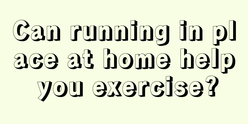 Can running in place at home help you exercise?