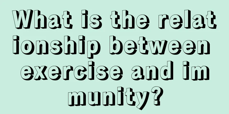 What is the relationship between exercise and immunity?