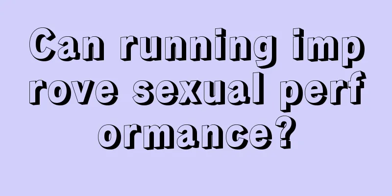 Can running improve sexual performance?